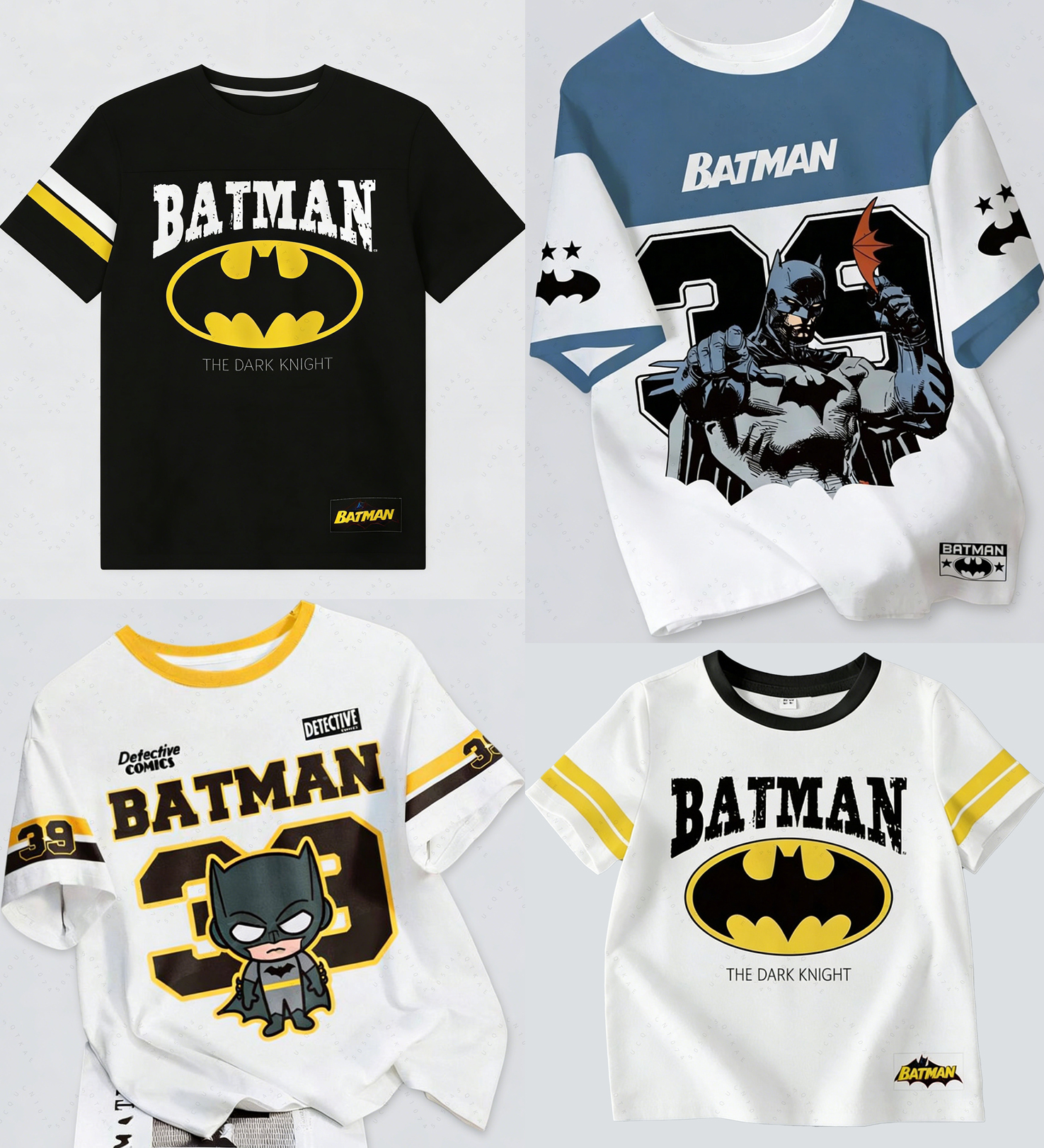 Street Fashion Boy - 2026 BATMAN Young Boy&Girl Casual Cartoon