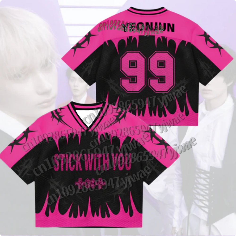 Street Fashion Male - 26 Summer Men's&Women's Album TXT Jersey