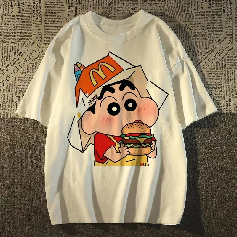Street Fashion In Japan - 2025 Summer Fashion Crayon Shin Printed