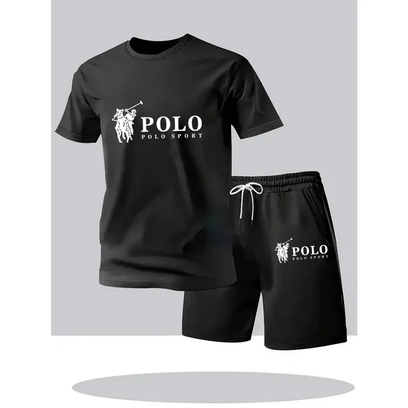 Street Fashion Male - 2026 Summer Men's Set Urban Casual