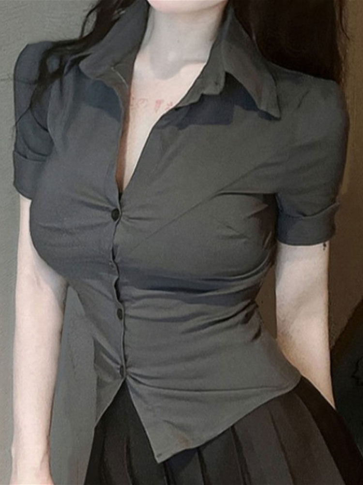 Fashion Woman Blouse Elastic S - مراجعة Street Fashion Now وسعره
