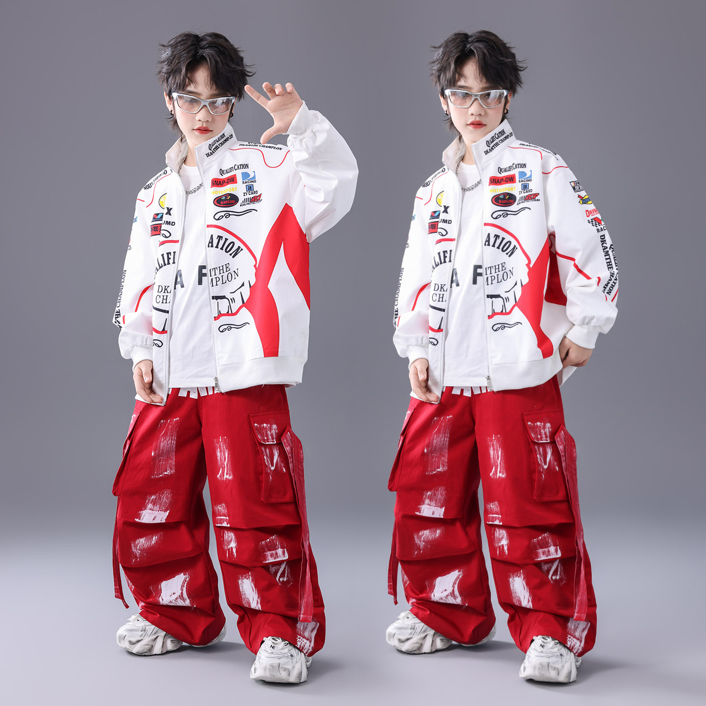 Boys K-pop Fashion Print Jacke - مراجعة Street Fashion Boy وسعره