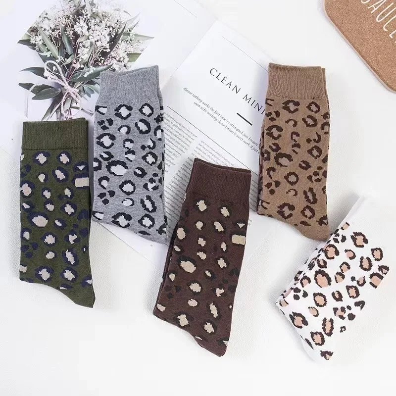1 3 5 Pairs Fashion Leopard Pr - مراجعة Street Fashion Youtube وسعره