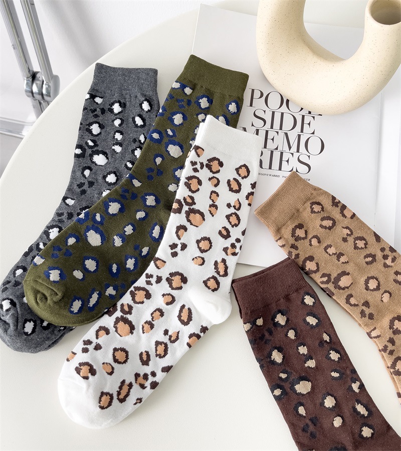 1 3 5 Pairs Fashion Leopard Pr - مراجعة Street Fashion Youtube وسعره