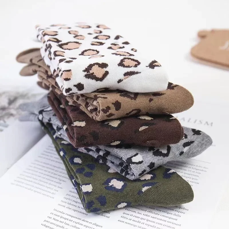 1 3 5 Pairs Fashion Leopard Pr - مراجعة Street Fashion Youtube وسعره