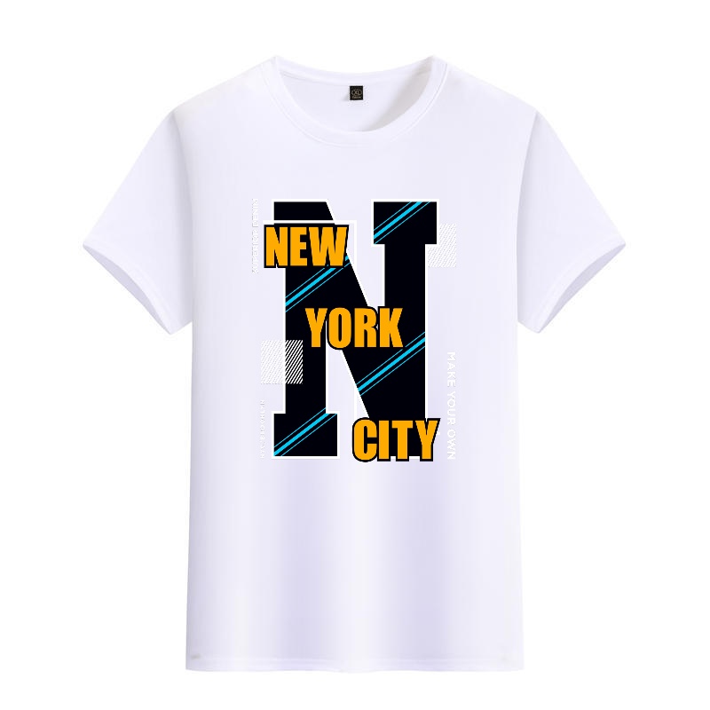 Men's Black Round-Neck Short-S - مراجعة Street Style New York Fashion وسعره