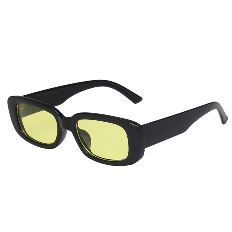 1/4pcs New Small Square Sungla - مراجعة Street Fashion Brand وسعره
