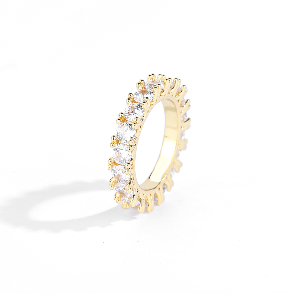 Tennis 4MM Solid Brass Plated  - مراجعة Street Fashion Rings وسعره
