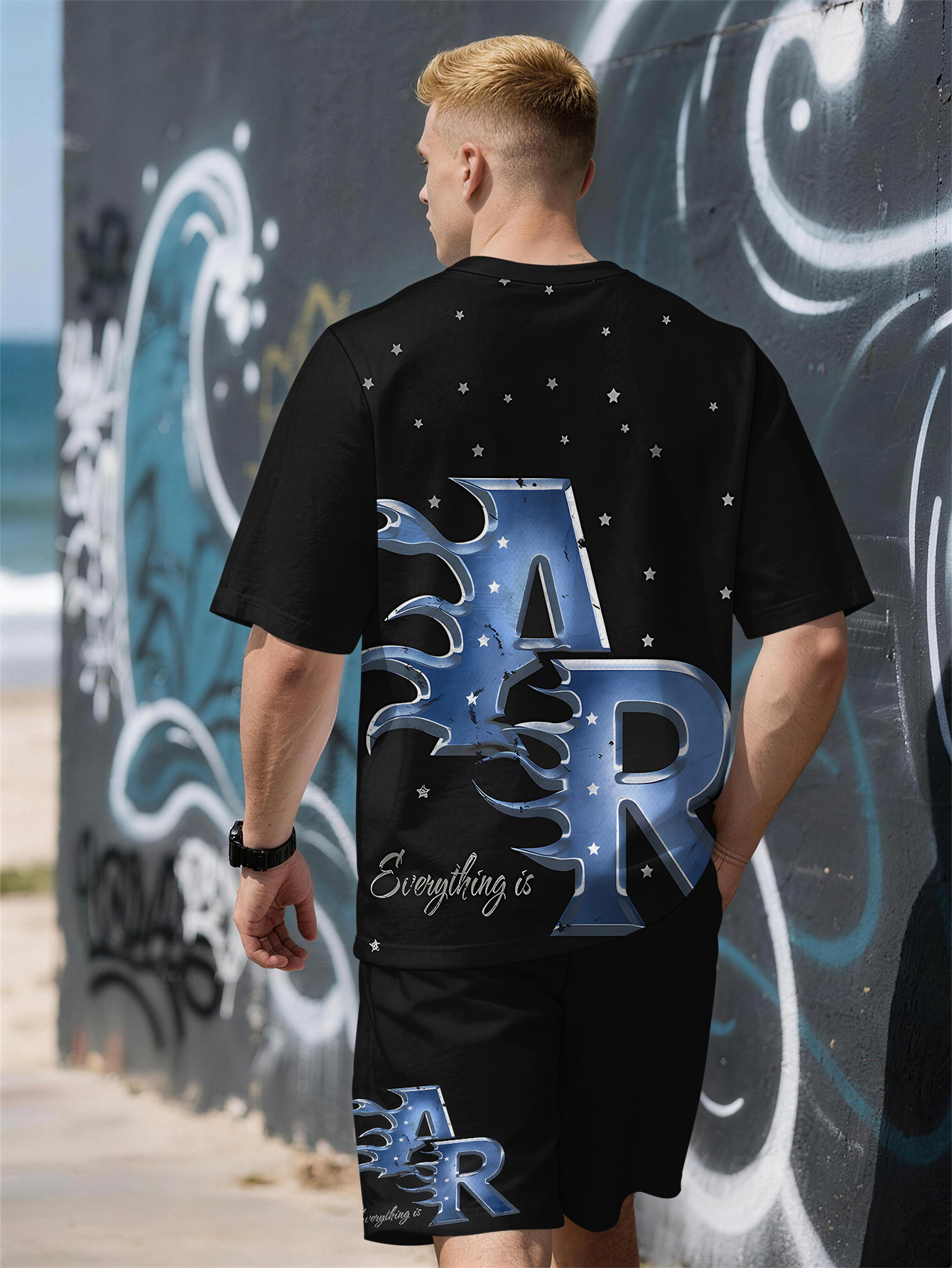 2026 Summer New Men's Short-Sl - مراجعة Street Fashion Brand وسعره