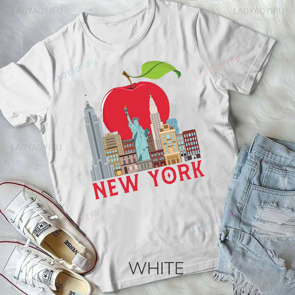 New York Printed T-shirt Capit - مراجعة Street Fashion In New York وسعره