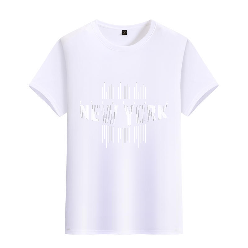 Men's Black Round-Neck Short-S - مراجعة Street Style New York Fashion وسعره