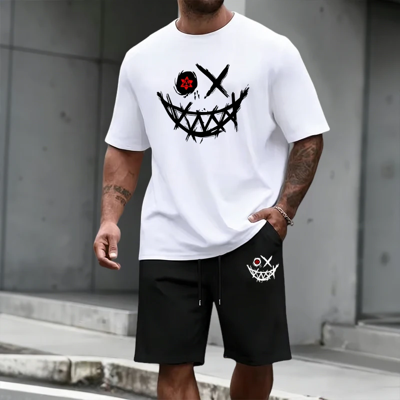 2026 Summer Men's Set T-shirt& - مراجعة Street Fashion Male وسعره