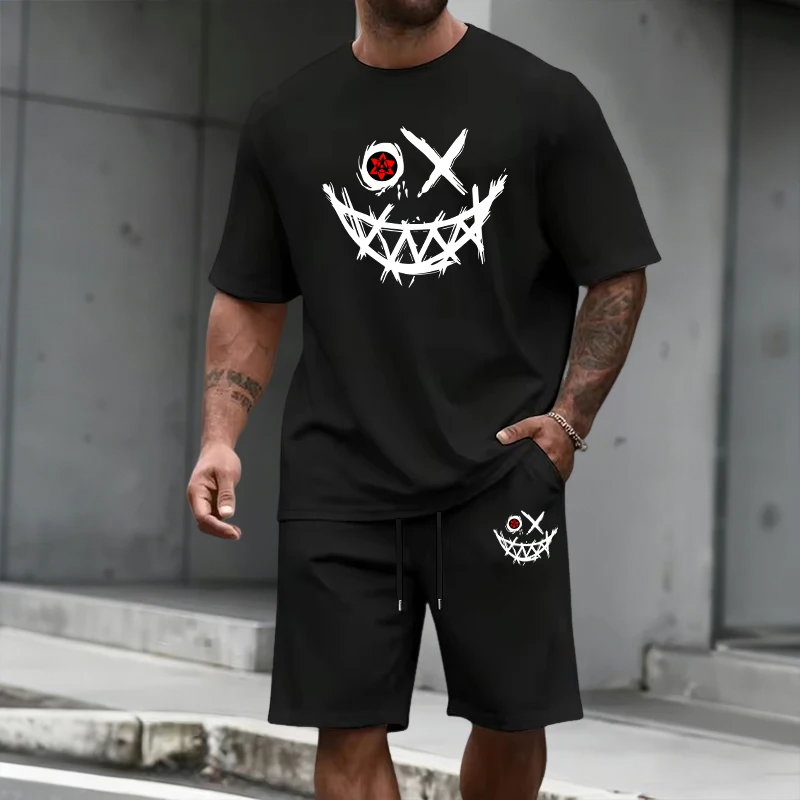 2026 Summer Men's Set T-shirt& - مراجعة Street Fashion Male وسعره