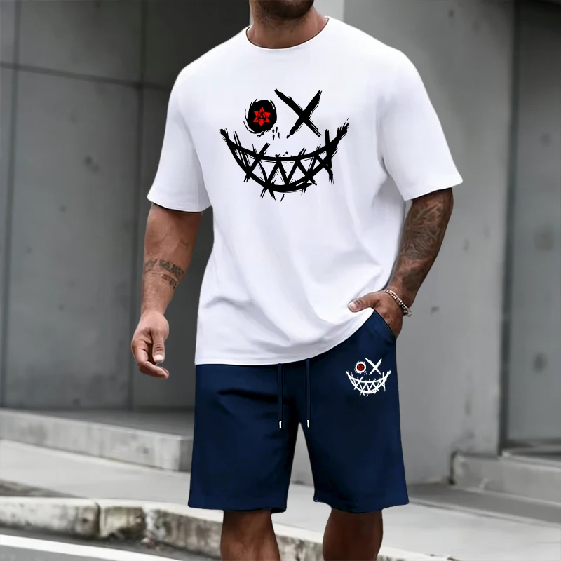 2026 Summer Men's Set T-shirt& - مراجعة Street Fashion Male وسعره
