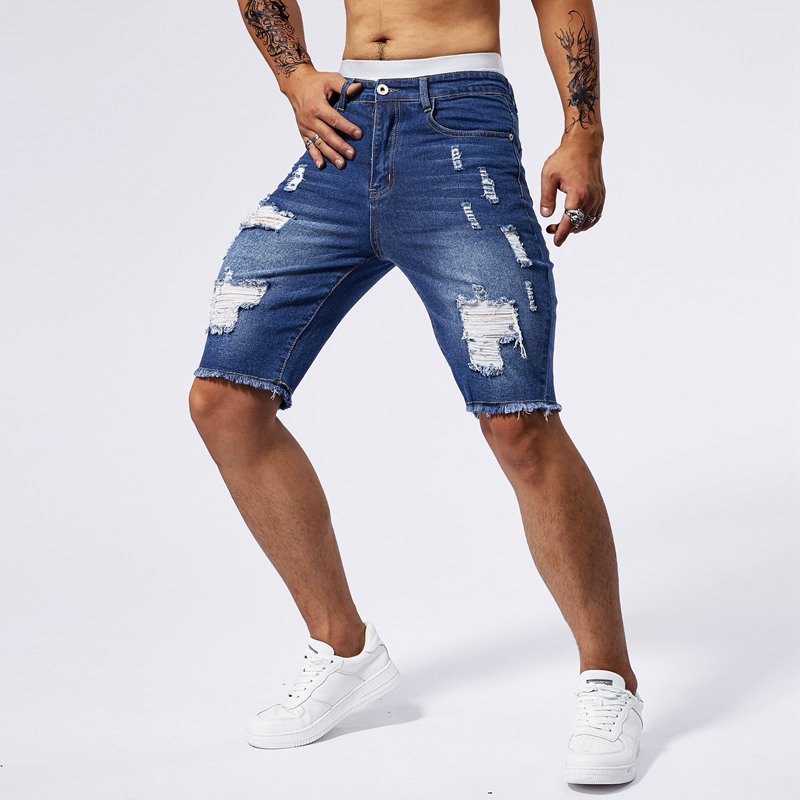 2025 Summer New Men's Ripped D - مراجعة Street Fashion Brand وسعره