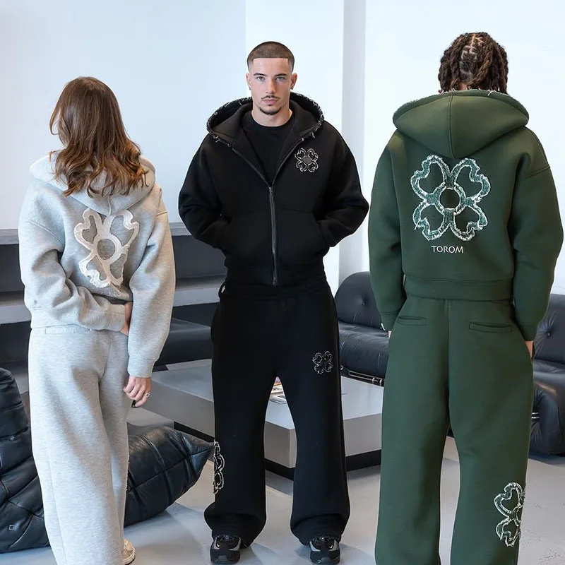 Spring Autumn Oversized 4 Leaf - مراجعة Street Fashion Male وسعره