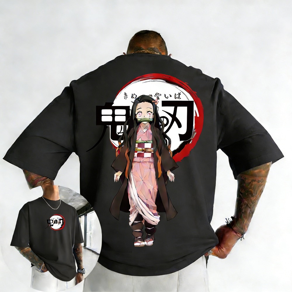 Plus Size Demon Slayer Anime P - مراجعة Street Fashion In Japan وسعره
