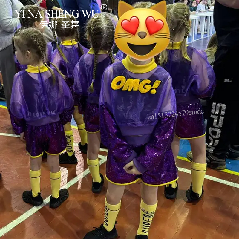 Girl's Jazz Dance Costume Chil - مراجعة Street Fashion Outfit Girl وسعره