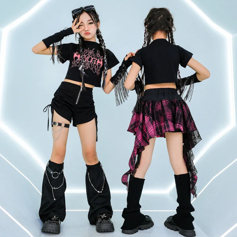 Fashion Girls Kpop Jazz Dance  - مراجعة Street Fashion Outfit Girl وسعره