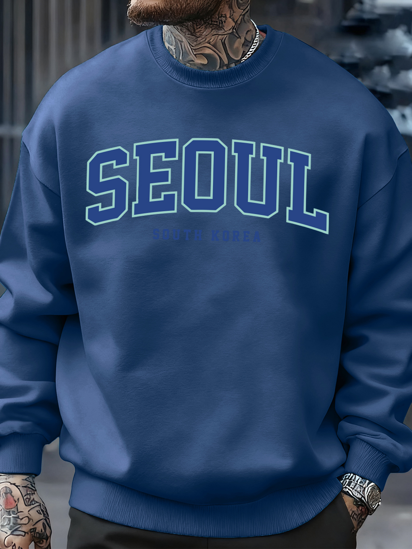 Seoul South Korea Print Men Pu - مراجعة Street Fashion Of Seoul وسعره