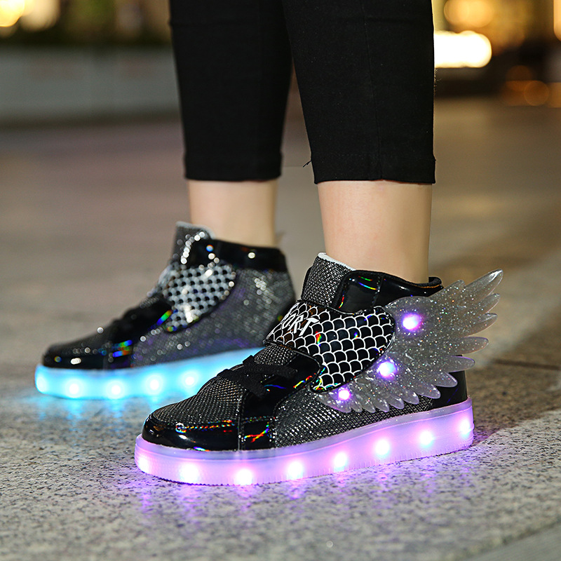 Luminous Kids Shoes Fashion St - مراجعة Street Fashion Boy وسعره
