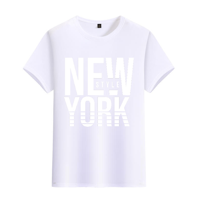 Men's Black Round-Neck Short-S - مراجعة Street Style New York Fashion وسعره