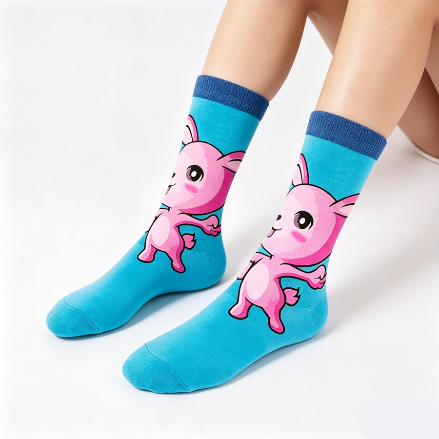 14pairs Anime Casual Crew Sock - مراجعة Street Fashion Youtube وسعره