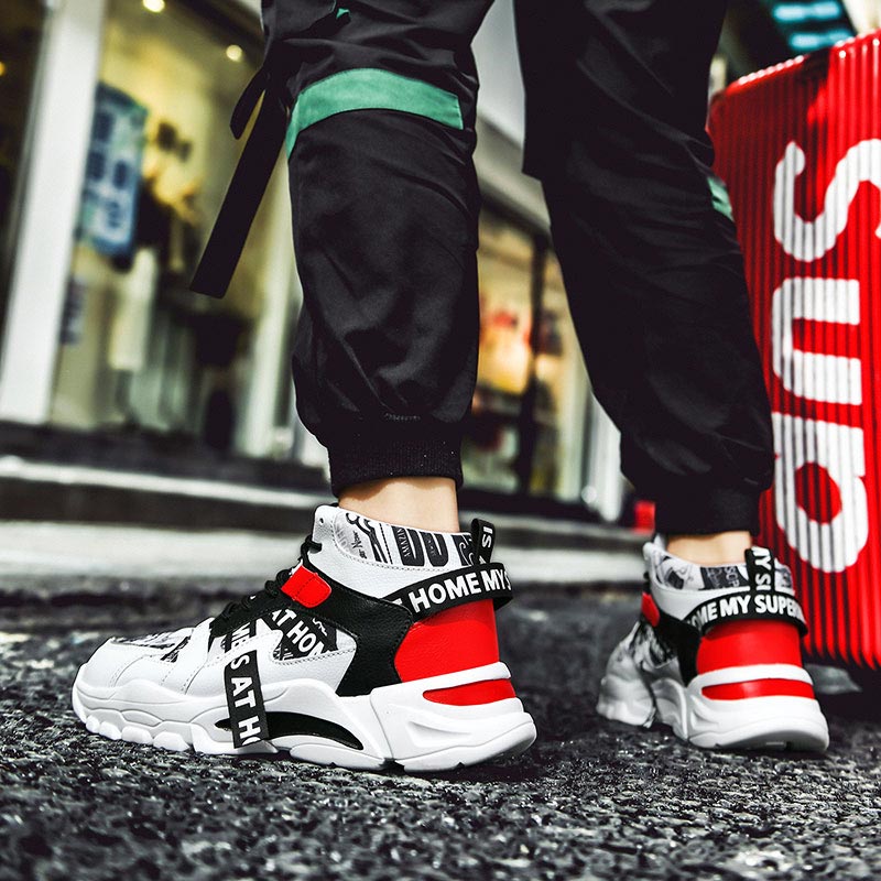 Large Size High Top Chunky Man - مراجعة Street Fashion Japan Brand وسعره