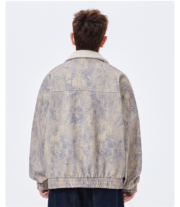 Mens Jacket Coat Figure Popula - مراجعة Street Fashion Now وسعره