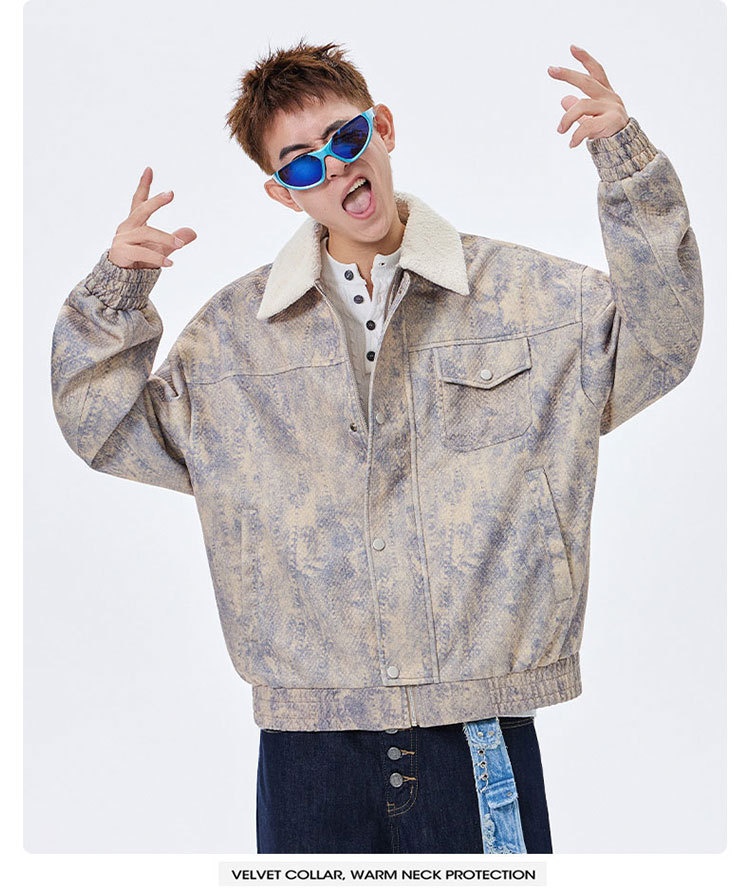 Mens Jacket Coat Figure Popula - مراجعة Street Fashion Now وسعره