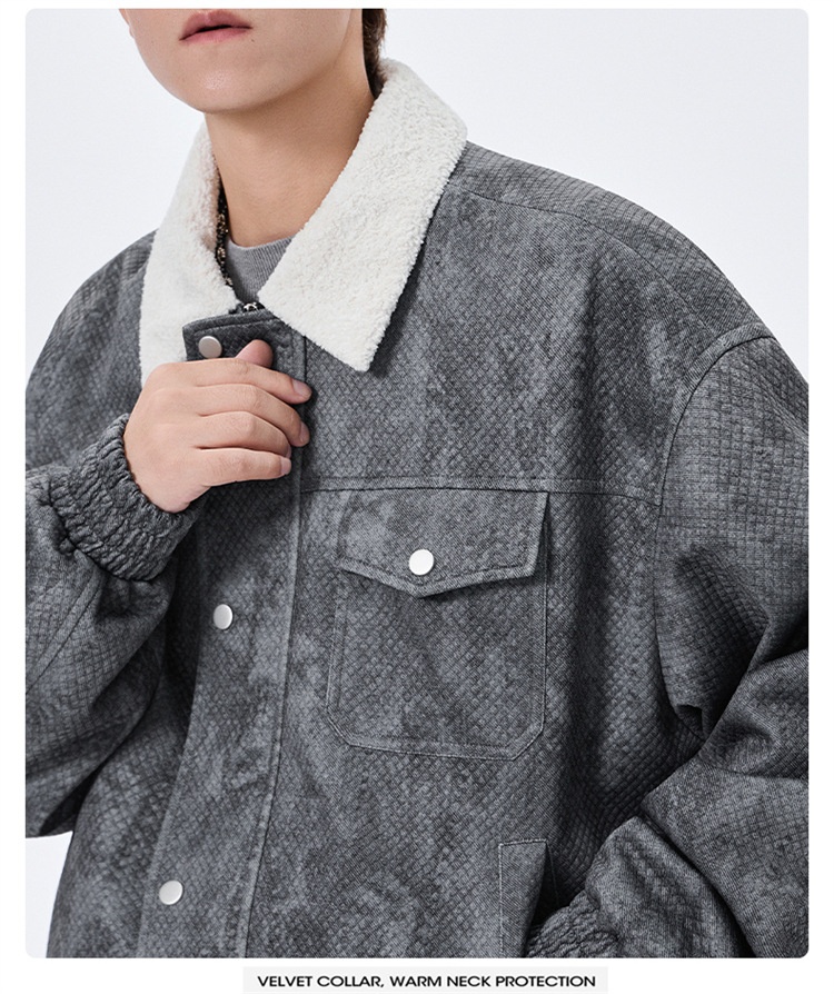 Mens Jacket Coat Figure Popula - مراجعة Street Fashion Now وسعره