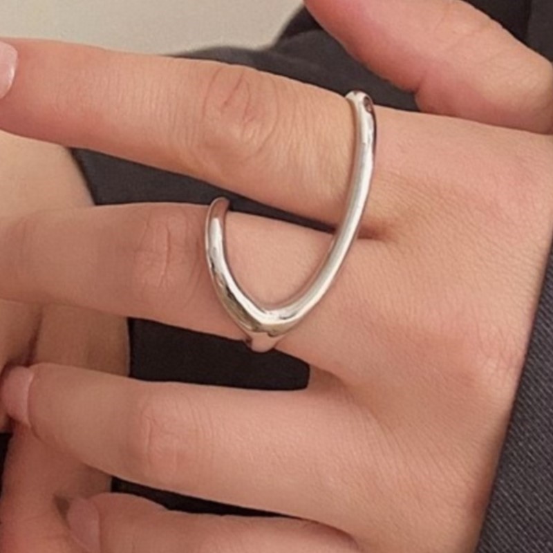 PANJBJ 925 Sterling Silver Lin - مراجعة Street Fashion Rings وسعره