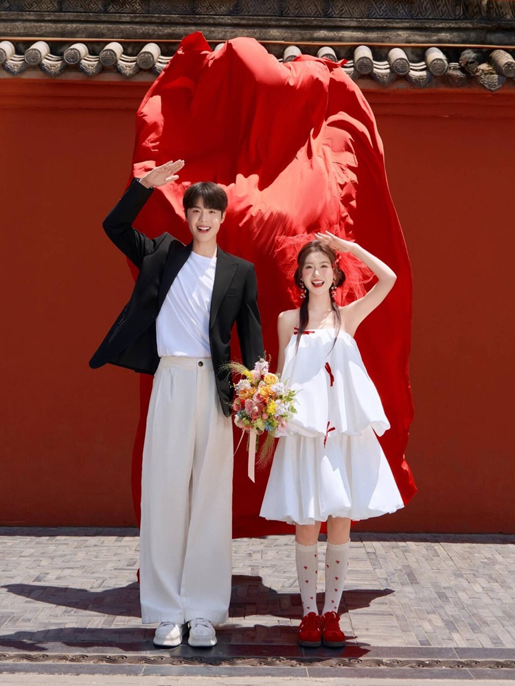 Morning Robe Wedding Dress Pho - مراجعة Street Fashion Youtube وسعره