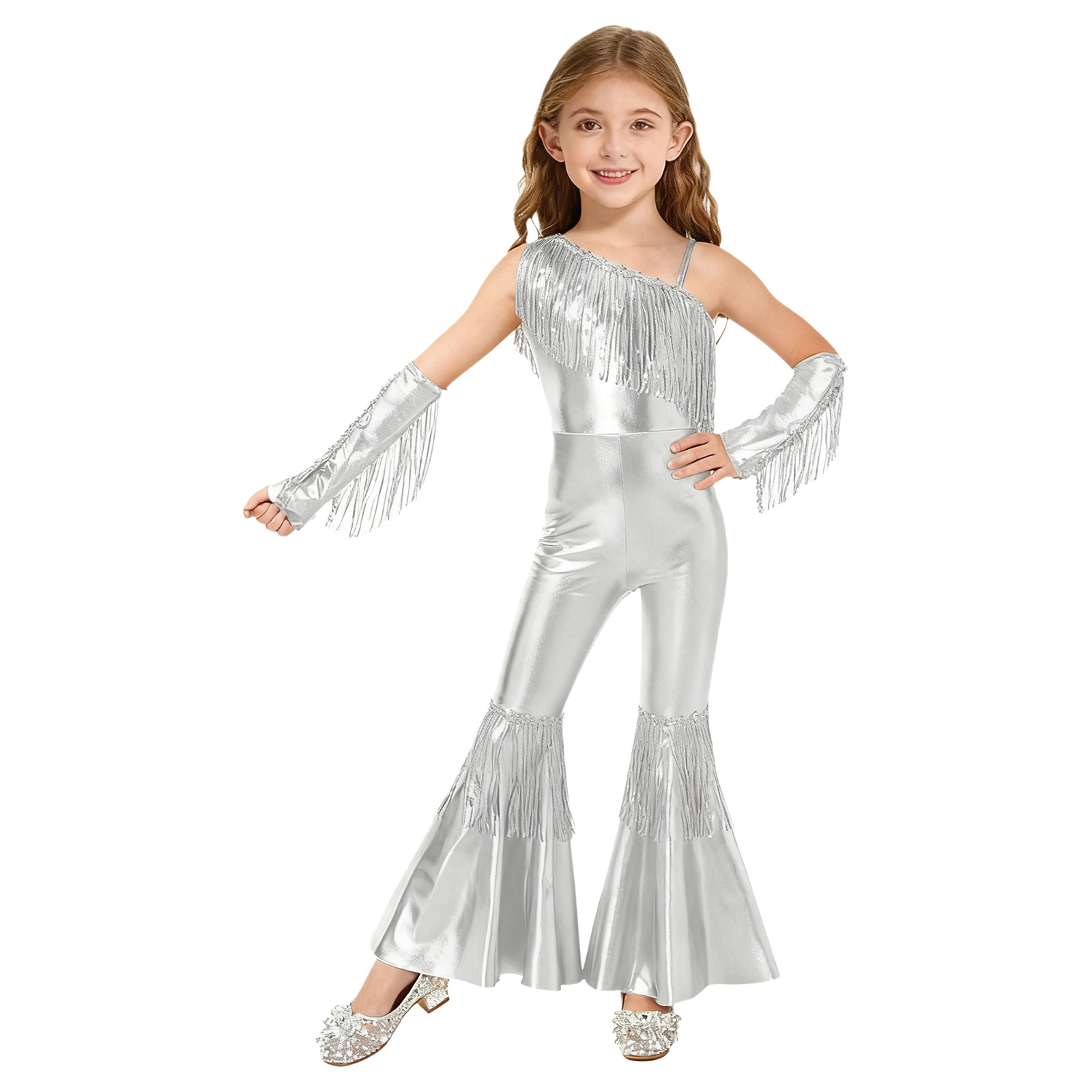 Girls Street Jazz Dance Costum - مراجعة Street Fashion Outfit Girl وسعره