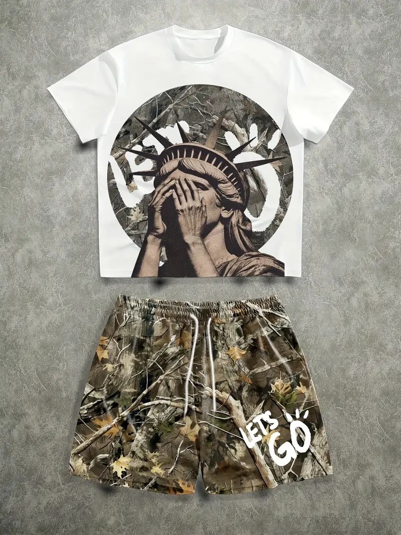 The 2026 Summer New men's Set  - مراجعة Street Fashion Male وسعره