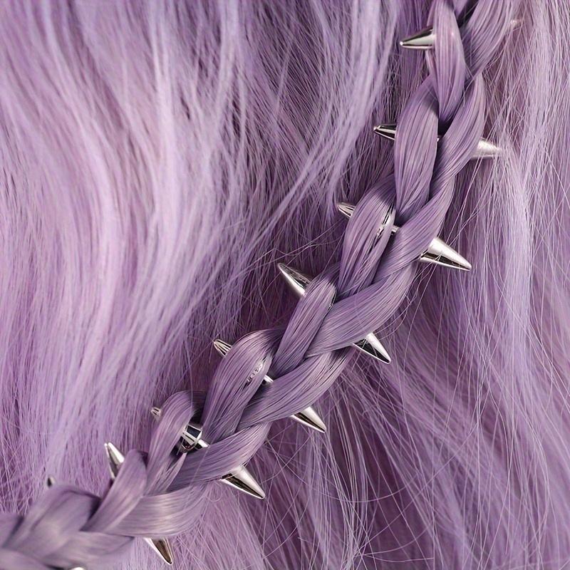 5pcs Set Spiked Hair Clips Pun - مراجعة Street Fashion Rings وسعره