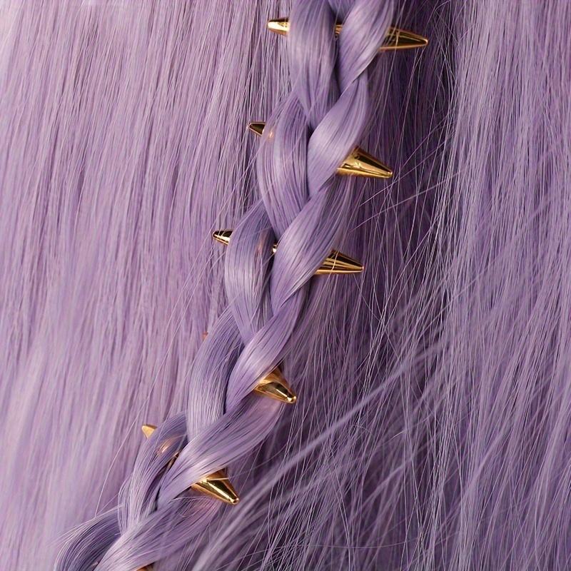 5pcs Set Spiked Hair Clips Pun - مراجعة Street Fashion Rings وسعره