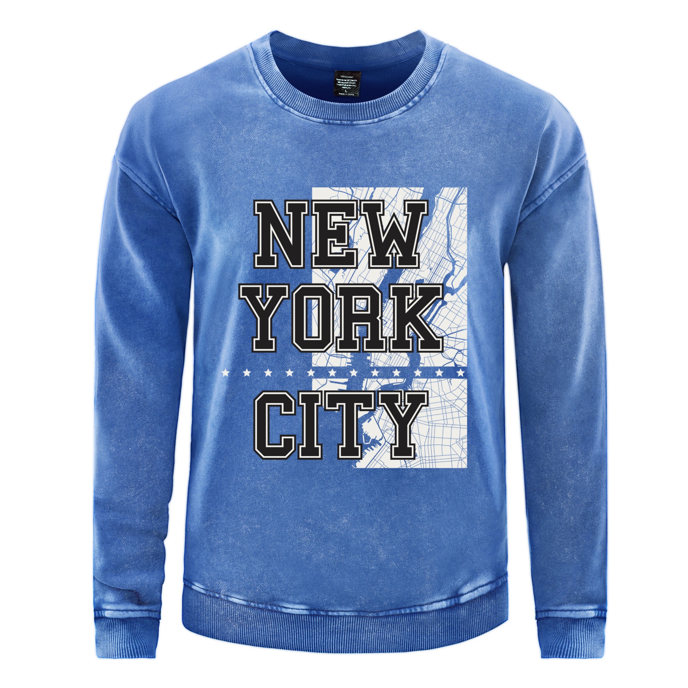 New York City Letter Print Man - مراجعة High Street Fashion New York وسعره