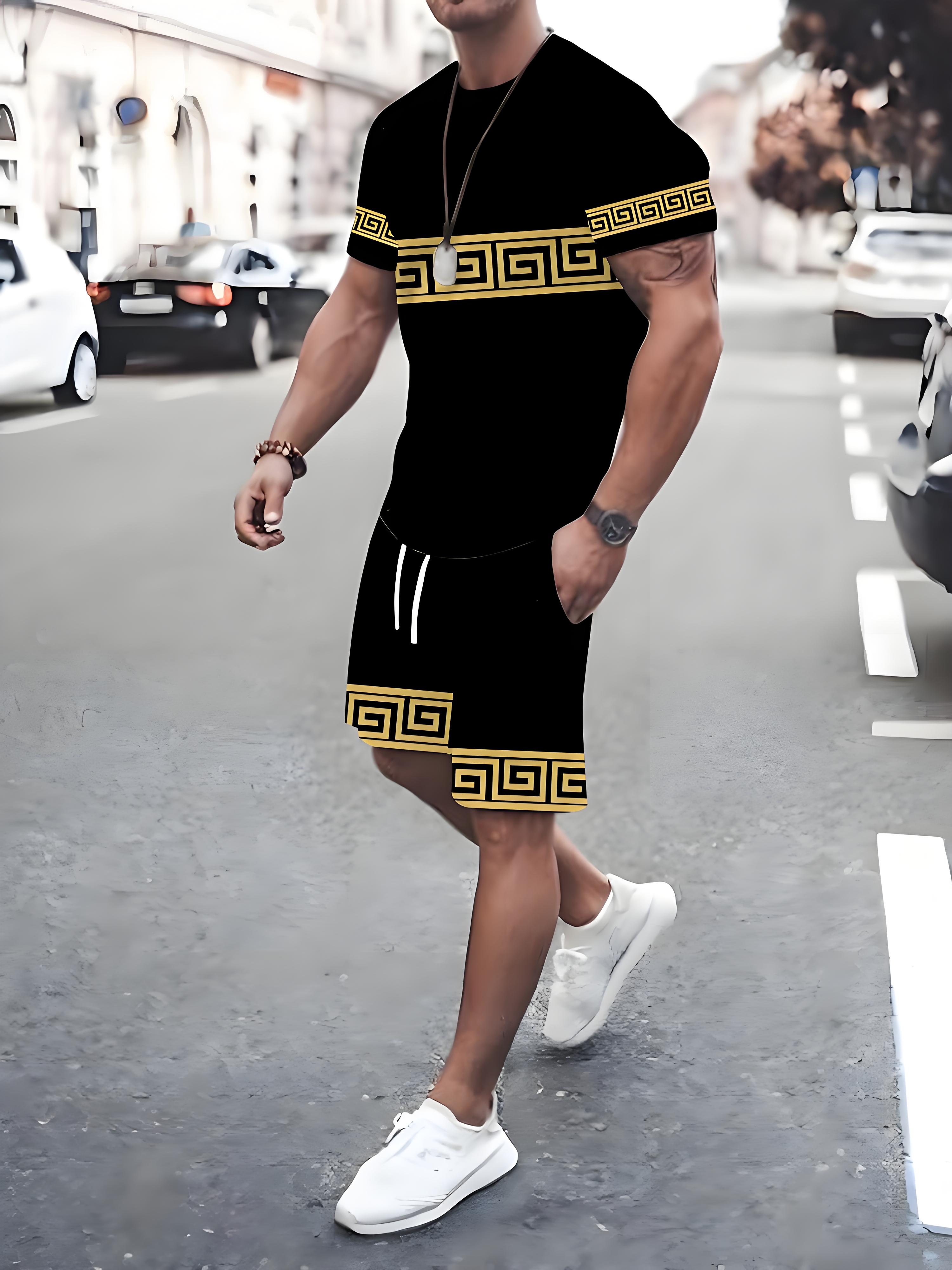 New Plus Size Men's T-shirt An - مراجعة Street Fashion Male وسعره