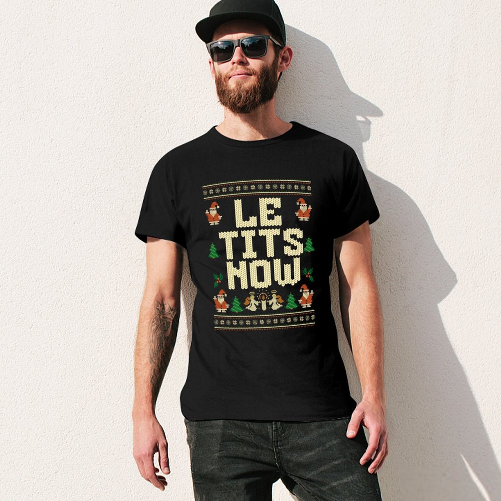 Le Tits Now Christmas Ugly Swe - مراجعة Street Fashion Now وسعره