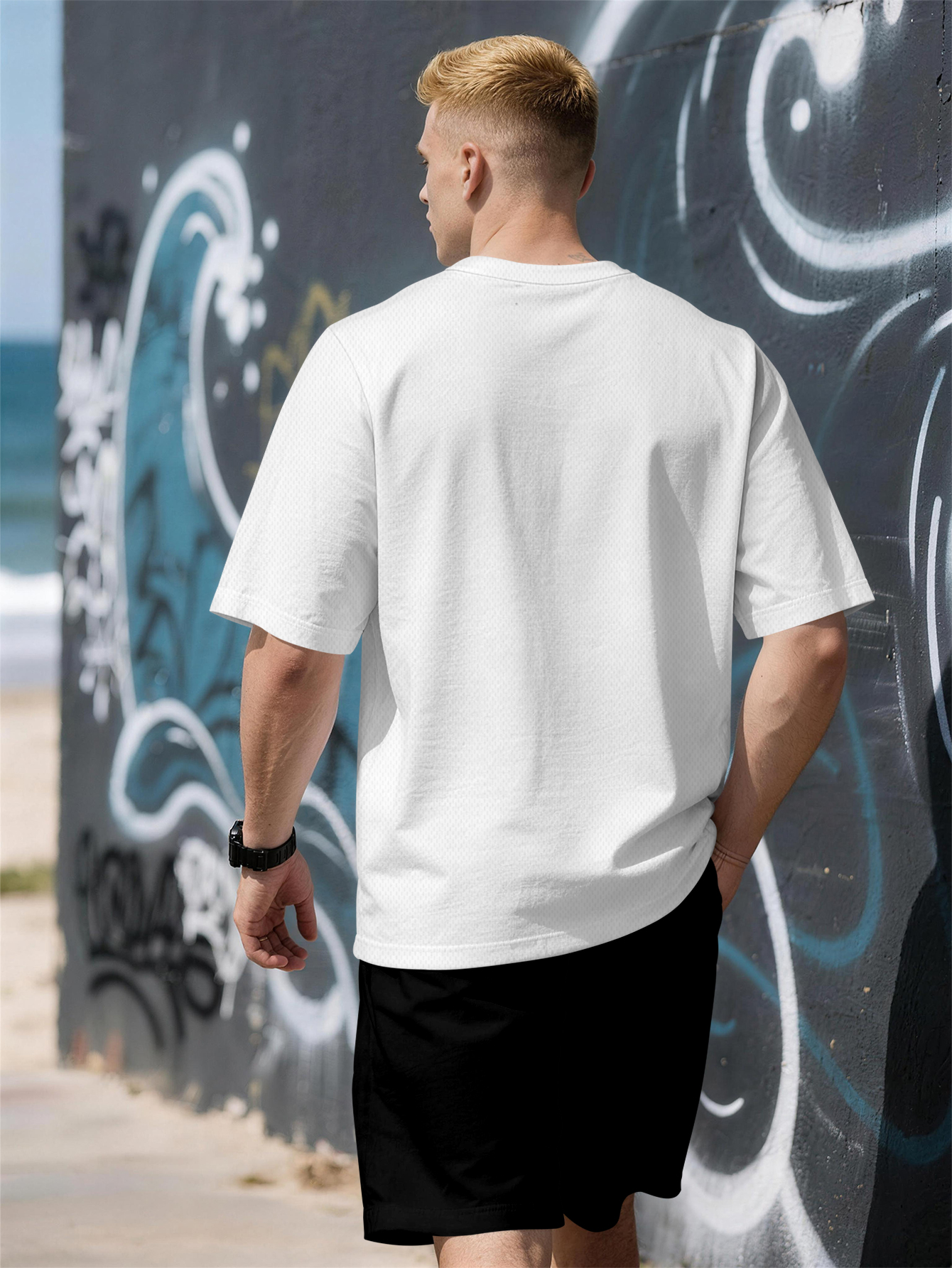 2026 Summer New Men's Short-Sl - مراجعة Street Fashion Brand وسعره