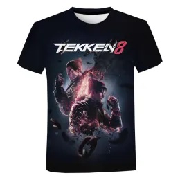 Bandai Tekken 8 T-shirts 3D Pr - مراجعة Street Fashion In Japan وسعره