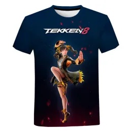 Bandai Tekken 8 T-shirts 3D Pr - مراجعة Street Fashion In Japan وسعره