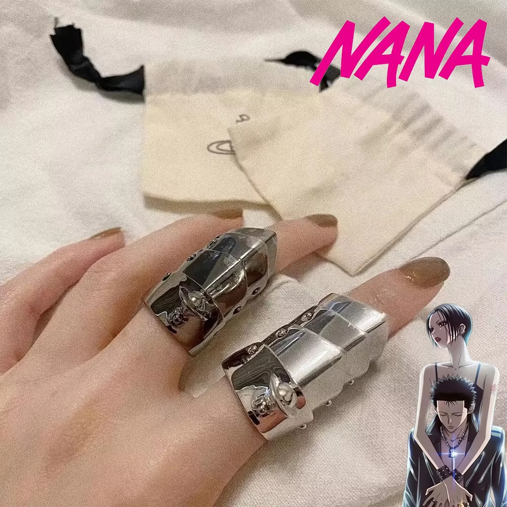 Anime Oosaki Nana Cosplay Meta - مراجعة Street Fashion Rings وسعره