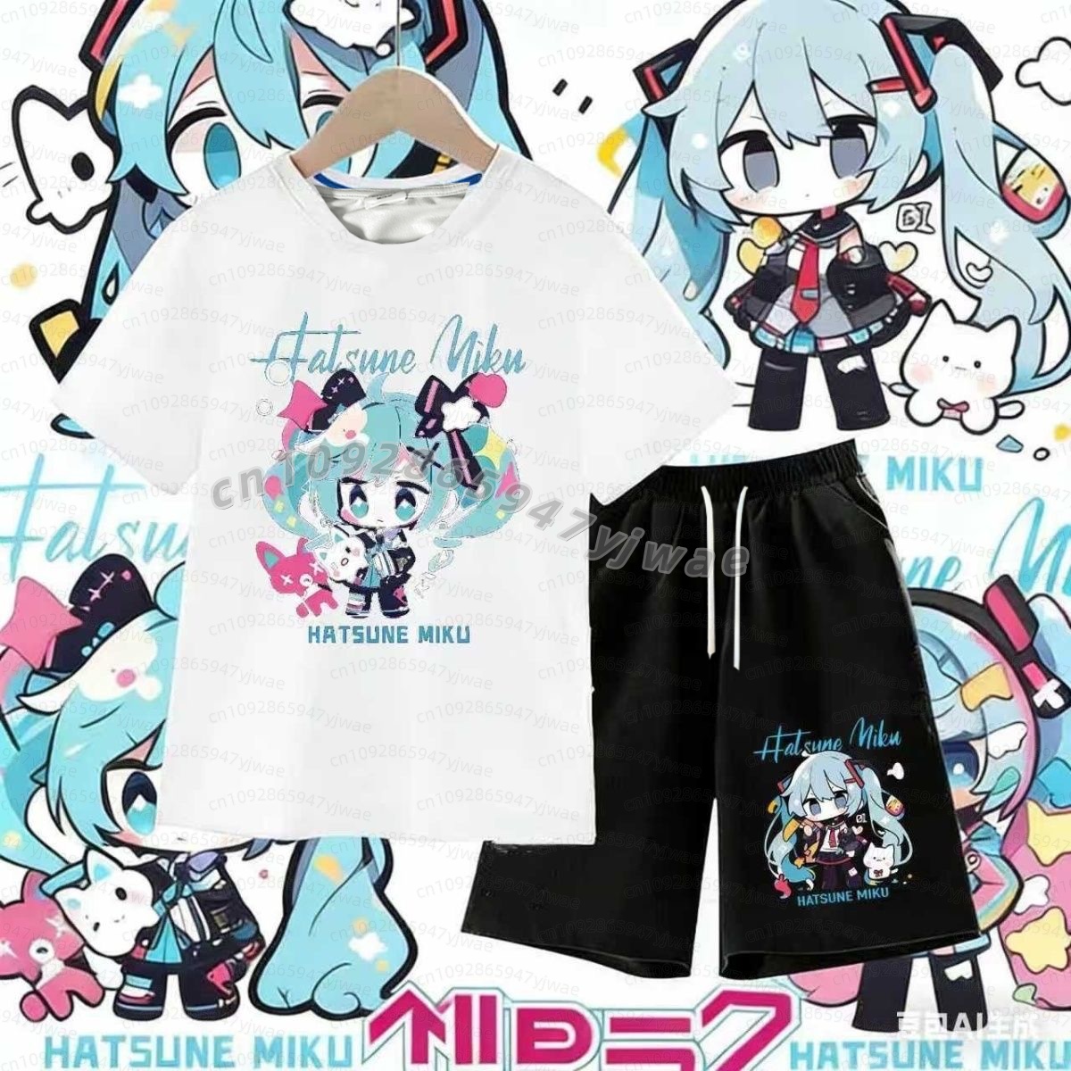 Japanese Anime Hatsune Miku Me - مراجعة Street Fashion Male وسعره