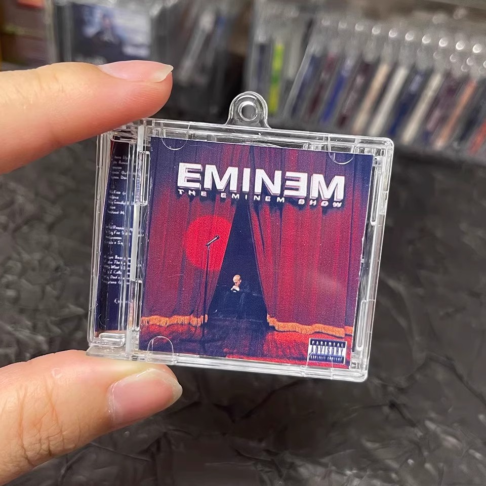 Hip hop Slim Shady MINI Music  - مراجعة Street Fashion Rings وسعره