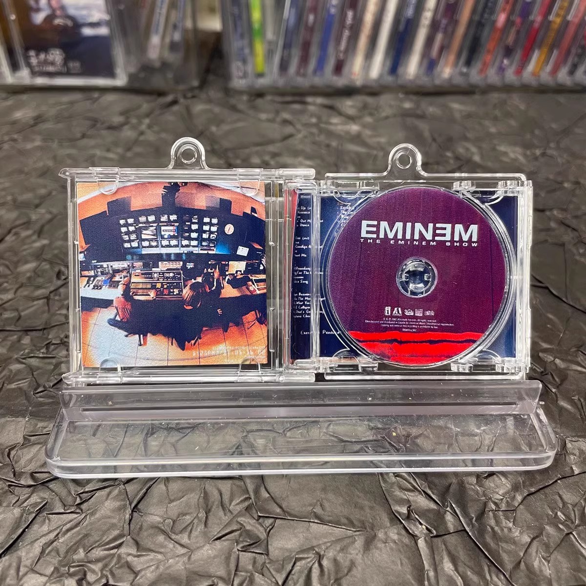 Hip hop Slim Shady MINI Music  - مراجعة Street Fashion Rings وسعره