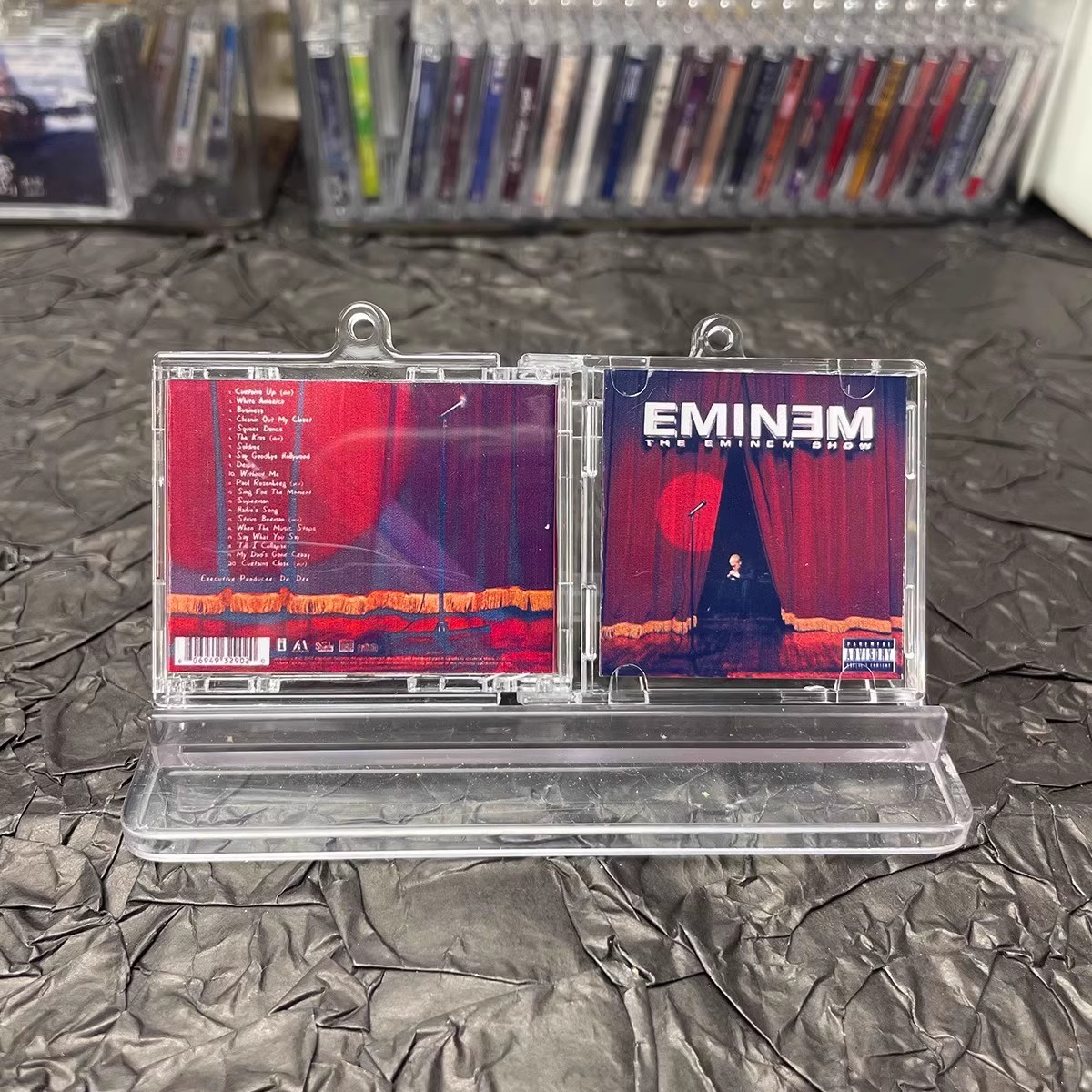 Hip hop Slim Shady MINI Music  - مراجعة Street Fashion Rings وسعره