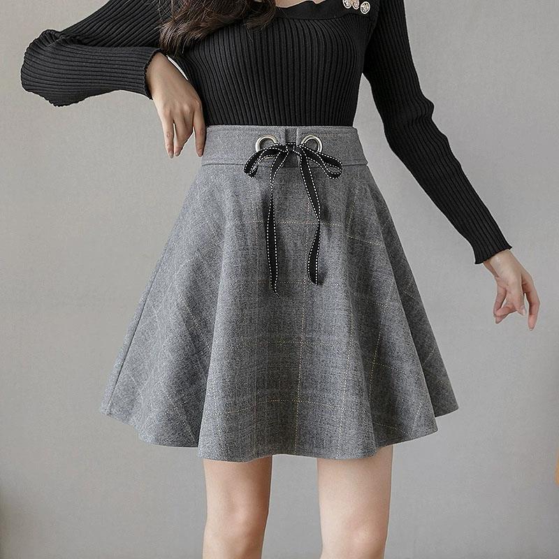 High Waist Plaid Vintage Short - مراجعة Street Fashion Now وسعره