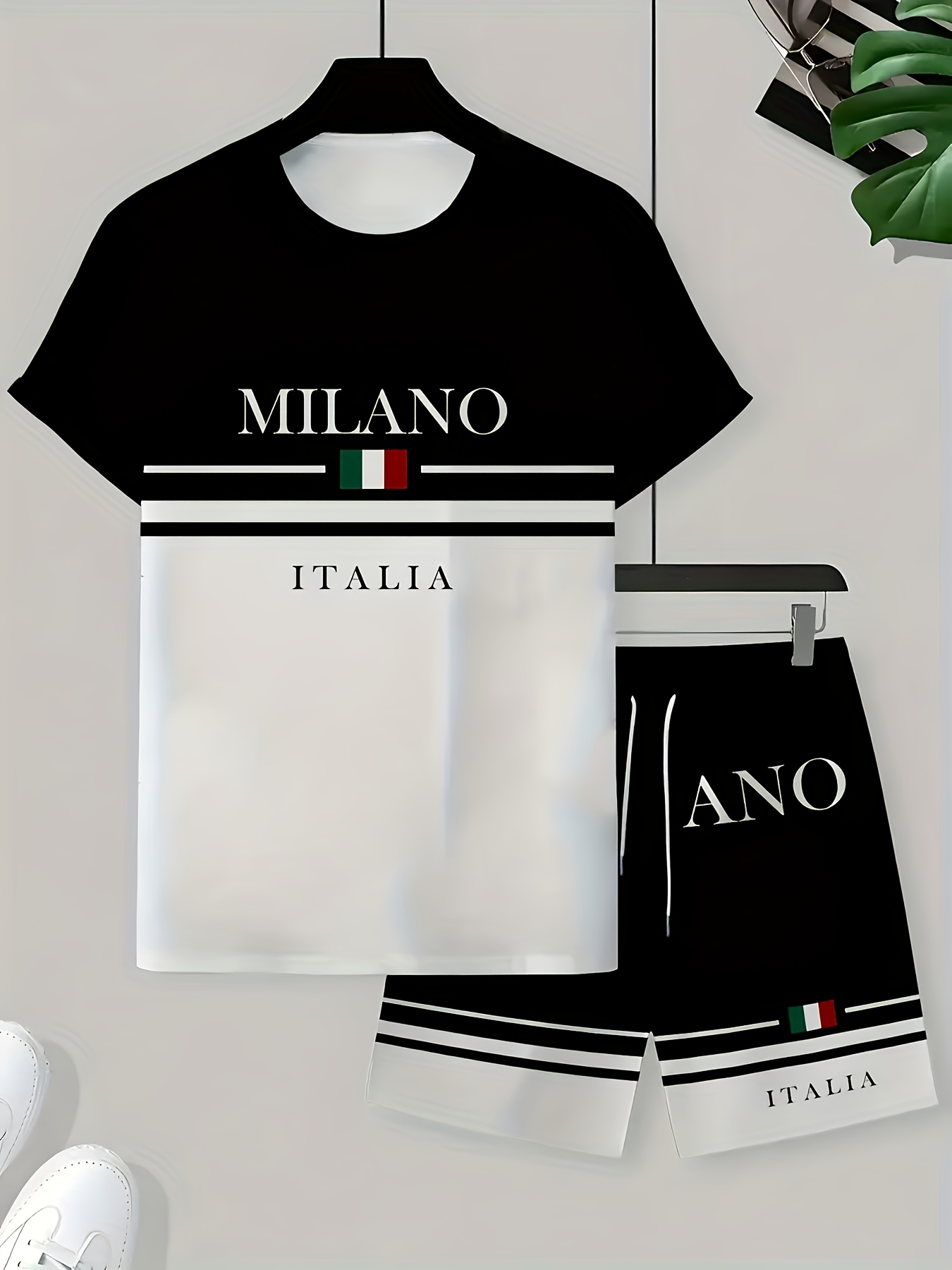 2026 Summer New Men's Short-Sl - مراجعة Street Fashion Male وسعره